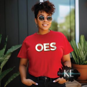 OES Chrome Letters Graphic Tee